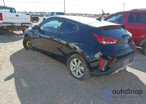 2019 Hyundai Veloster 2.0 z USA, uszkodzony, nr VIN KMHTG6AF2KU019378